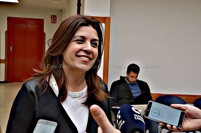 Carmen Hernández, alcaldesa de Telde y presidenta local de Nueva Canarias (Foto TA)